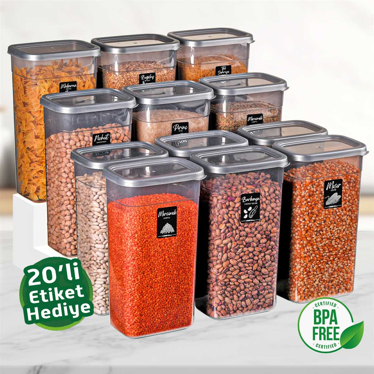 OFFBOX SAKLAMA KABI DİKDÖRTGEN 3200ML