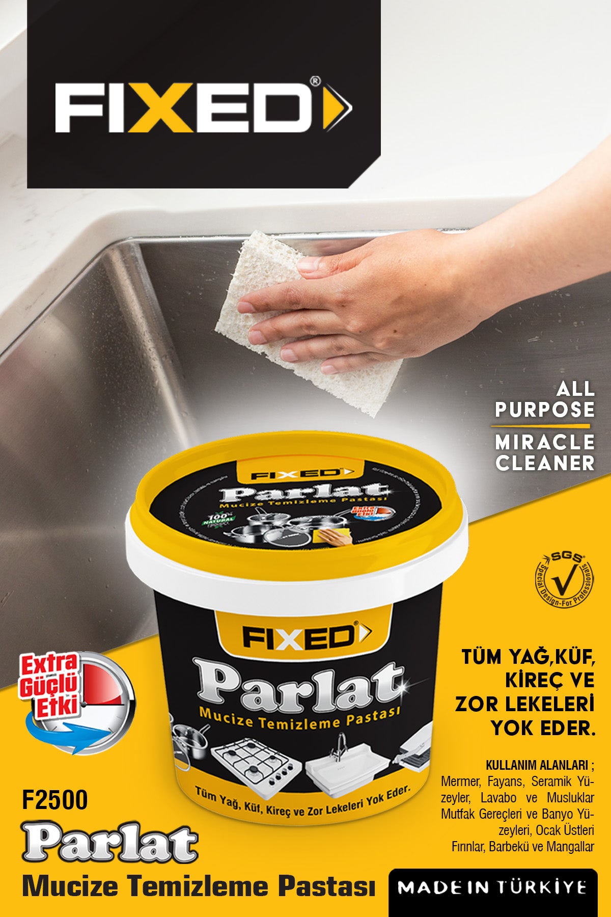 PARLAT TEMİZLEME PASTASI (500 GR)