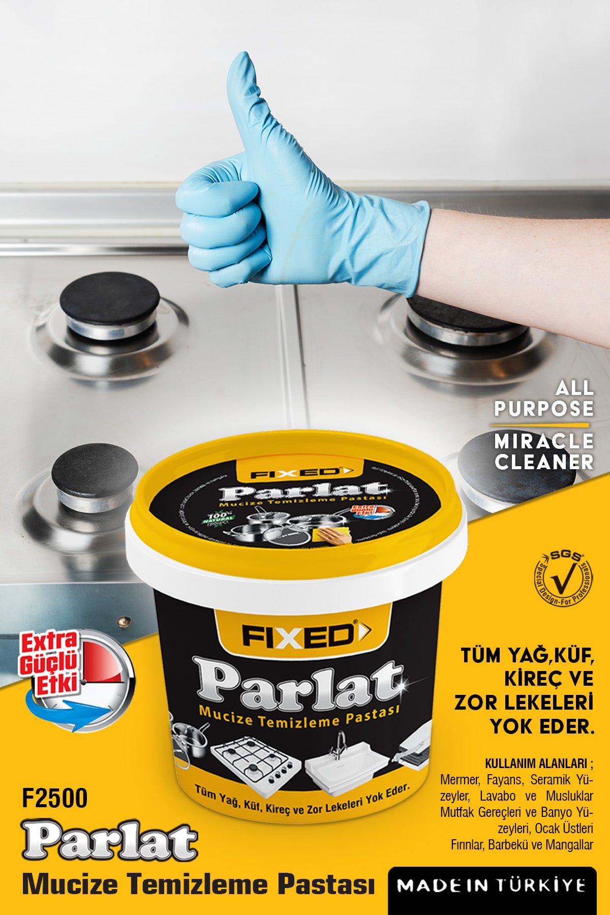 PARLAT TEMİZLEME PASTASI (500 GR)